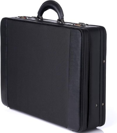 Briefcases | Expandable Attache Case Dual Combination Lock Hard Side Briefcase Briefcases Briefcases