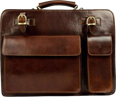 Briefcases | Leather Briefcase – Classy Leather Bag For Men – Business Briefcase – Vintage Briefcase Made In Italy Briefcases Briefcases