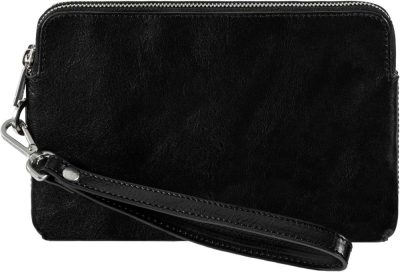 Briefcases | Leather Clutch For Men – Organizer Bag For Men – Wrist Bag – Briefcase Handmade In Italy – Gift Box Included Briefcases Black