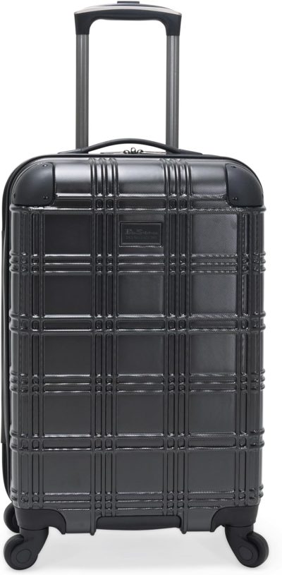 Carry-On Luggage | Nottingham Lightweight Hardside 4-Wheel Spinner Travel Luggage, Charcoal, 20-Inch Carry On Carry-On Luggage Carry-On Luggage