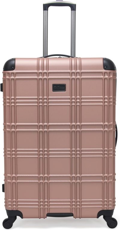 Carry-On Luggage | Nottingham Lightweight Hardside 4-Wheel Spinner Travel Luggage, Rose Gold, 28-Inch Checked Carry-On Luggage Carry-On Luggage