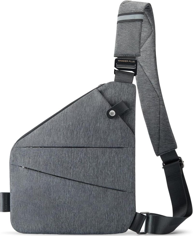 Casual Daypack Backpacks | Anti Theft Crossbody Bag, Sling Chest Bags For Women Men, Shoulder Bag Anti-Theft Design For Travel, Sport, Work Backpacks Casual Daypack Backpacks