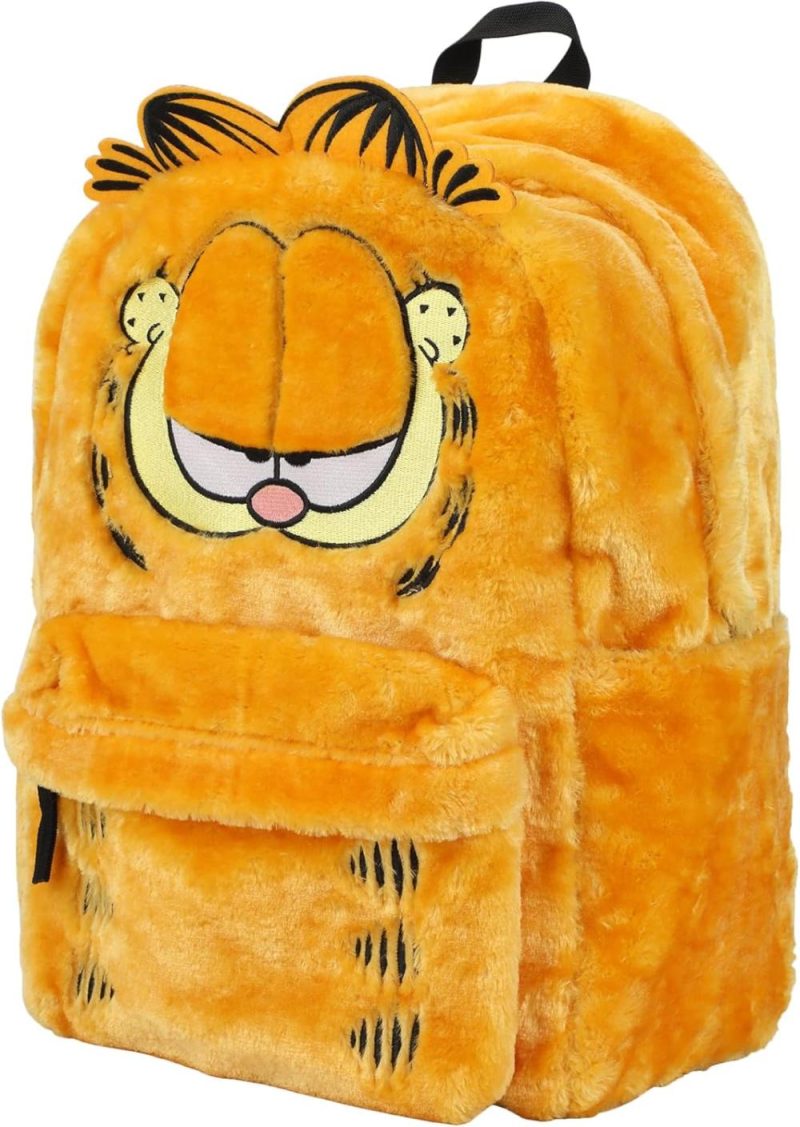 Casual Daypack Backpacks | Garfield 3D Character 17" Backpack Backpacks Casual Daypack Backpacks