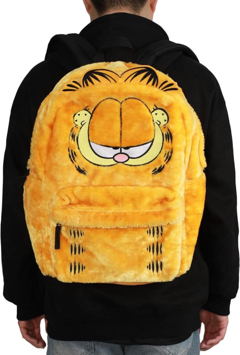 Casual Daypack Backpacks | Garfield 3D Character 17" Backpack Backpacks Casual Daypack Backpacks