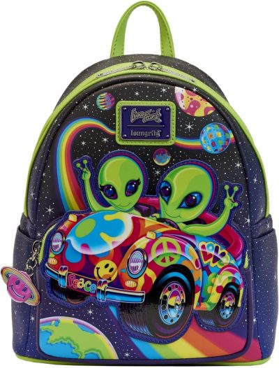 Casual Daypack Backpacks | Lisa Frank Cosmic Alien Ride Glow In The Dark Mini Backpack Backpacks Casual Daypack Backpacks