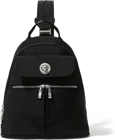 Casual Daypack Backpacks | Womens Naples Convertible Backpack, Black, One Size Us Backpacks Black