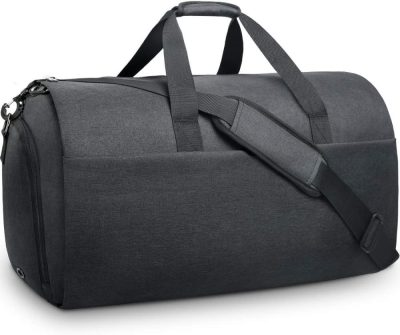 Garment Bags | Garment Bags Convertible Suit Travel Bag With Shoes Compartment Waterproof Large Carry On Duffel Bags Garment Weekender Bag For Men Women Garment Bags Black