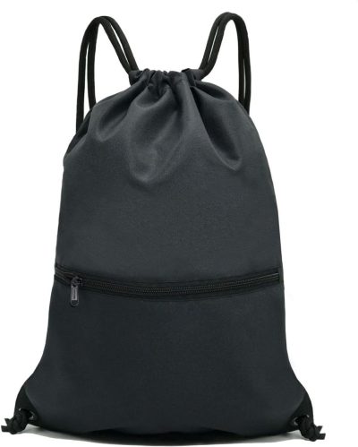 Gym Drawstring Bags | Drawstring Backpack Bag Sport Gym Sackpack Gym Bags Ablack