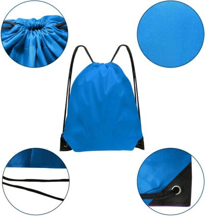 Gym Drawstring Bags | Drawstring Backpack Bulk 42 Pcs String Backpack Drawstring Bags Cinch Bag Sackpack For Men Women Gym 14 Colors Gym Bags 14 Colors