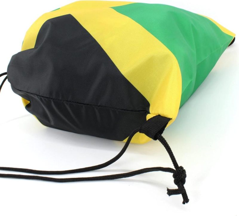 Gym Drawstring Bags | Man And Women 5Pcs Drawstring Backpack Waterproof Gym Sports Trave String Bag Cheer Bag Jamaican Afro Rasta（Jamaican 5Pcs ） Gym Bags Gym Drawstring Bags