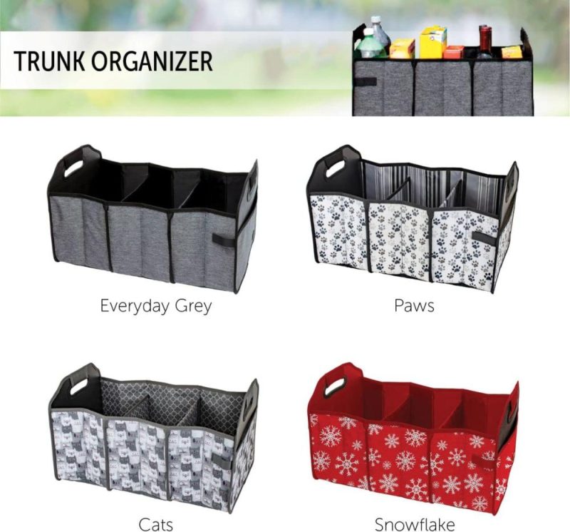 Gym Tote Bags |  Portable Collapsible Shopping Cart & Trunk Organizer Tote Gym Bags Cats