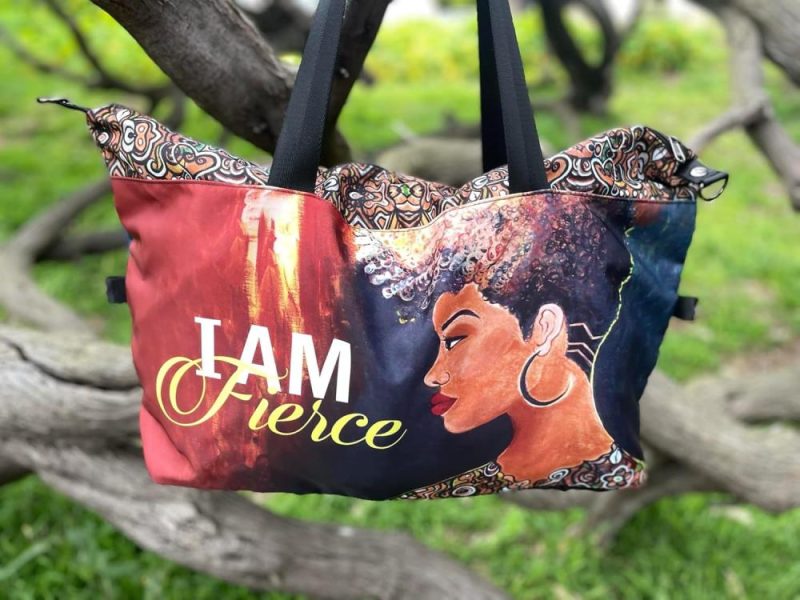 Gym Tote Bags | Gym Bag For African American Women, Duffle Bag For Sports Travel, Shoulder Strap Gym Bags Gym Tote Bags