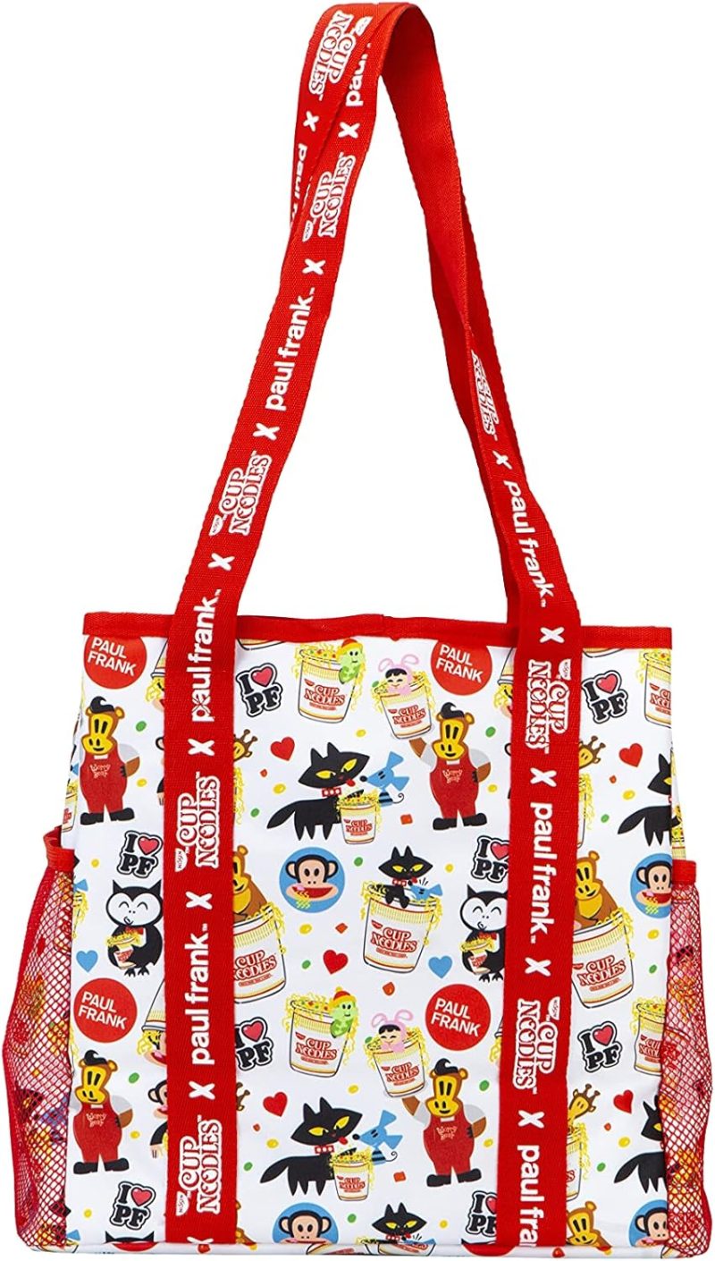 Gym Tote Bags | Paul Frank And Cup Noodles Tote Bag Gym Bags Gym Tote Bags