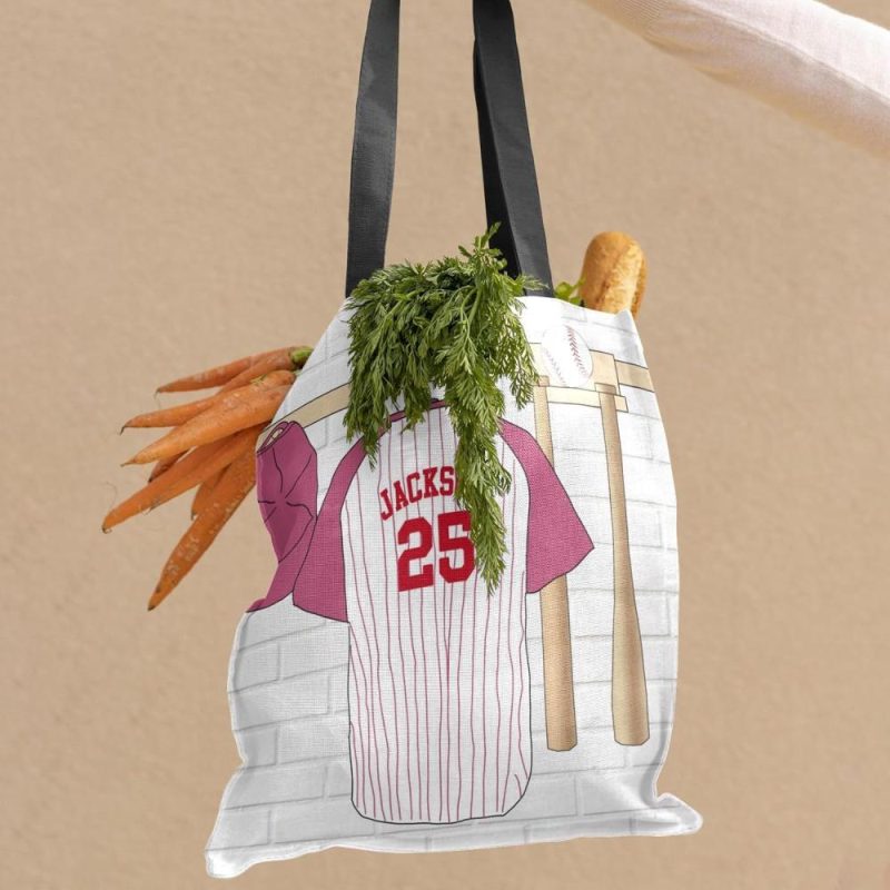 Gym Tote Bags | Sport Jersey Baseball Number Mint Canvas Tote Bag Reusable Grocery Shopping Bags Shoulder Bag Book Tote Gym Bags Gym Tote Bags