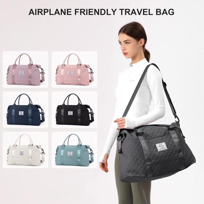 Gym Tote Bags | Travel Duffel Bag,Sports Tote Gym Bag,Shoulder Weekender Overnight Bag For Women Gym Bags Gym Tote Bags