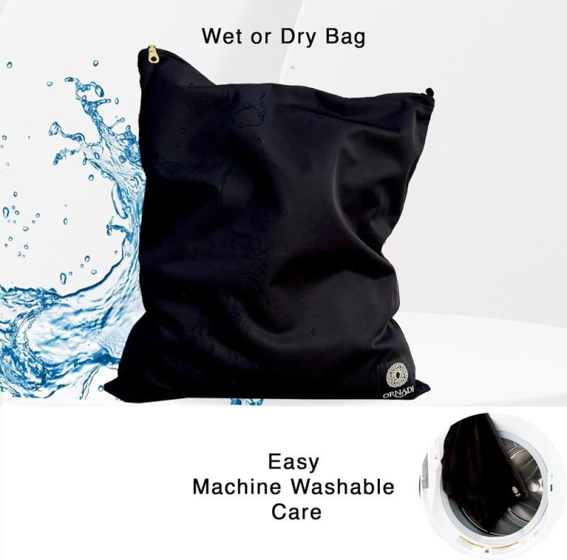 Gym Tote Bags | Wet Gym Clothes Bag Waterproof Antimicrobial Sack Inhibits Bacteria & Odor From Dirty Laundry, Swimsuits, Sweaty Shoes For Smell Proof Travel 14 X 17.5 Made In Usa Gym Bags Gym Tote Bags