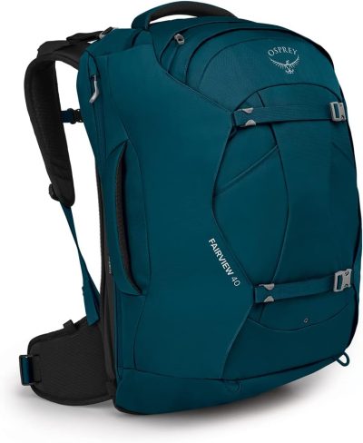 Hiking Daypacks | Fairview 40L Women’s Travel Backpack, Night Jungle Blue Backpacks Hiking Daypacks