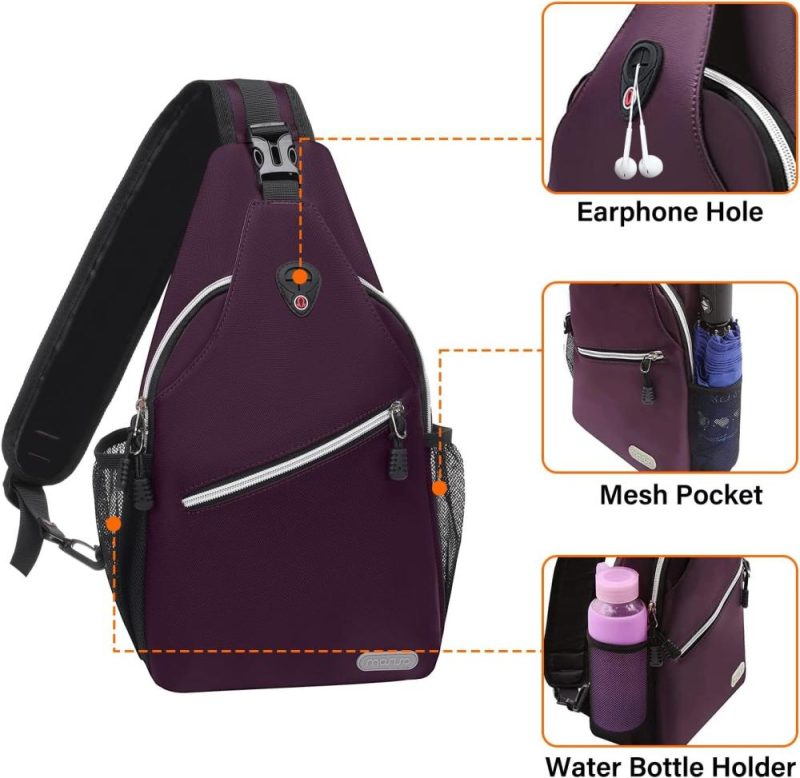 Hiking Daypacks | Sling Backpack, Multipurpose Crossbody Shoulder Bag Travel Hiking Daypack Backpacks Hiking Daypacks