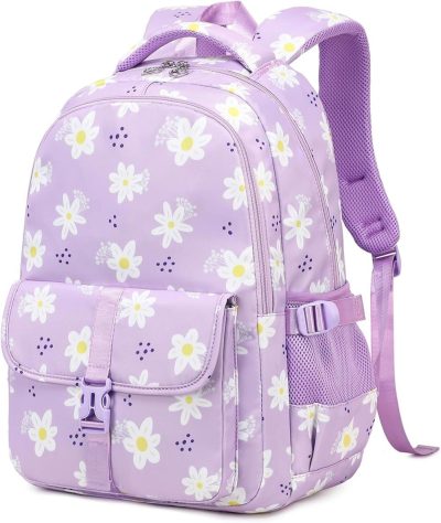 Kids’ Backpacks | Daisy Print Backpacks For Girls School Backpack For Girls Kids Elementary School Bags Girls Backpacks Backpacks Kids' Backpacks