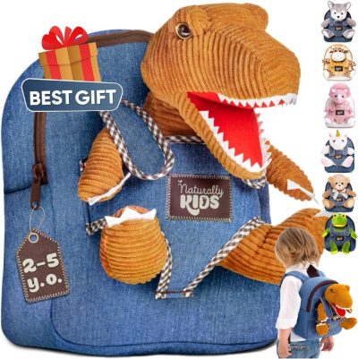 Kids’ Backpacks | Dinosaur Toys For Kids 3-5, Toddler Toys For Ages 2-4, Dinosaur Backpack, 2 Year Old Boy Birthday Gift Backpacks dinosaur