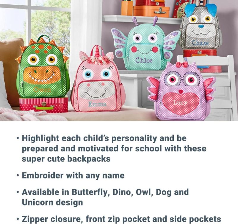 Kids’ Backpacks | Personalized Backpacks – Back-To-School – Bookbag – Kids – Toddlers – Kindergarten – Elementary School – Preschool – Little Critter – Butterfly Backpacks Kids' Backpacks