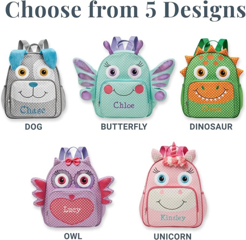 Kids’ Backpacks | Personalized Backpacks – Back-To-School – Bookbag – Kids – Toddlers – Kindergarten – Elementary School – Preschool – Little Critter – Butterfly Backpacks Kids' Backpacks