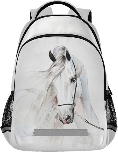 Kids’ Backpacks | White Horse Backpack For Students Boys Girls School Bag Travel Daypack Backpacks Kids' Backpacks