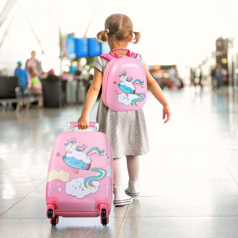 Kids’ Luggage | 2 Pcs Kids Carry On Luggage Kids' Luggage Kids' Luggage