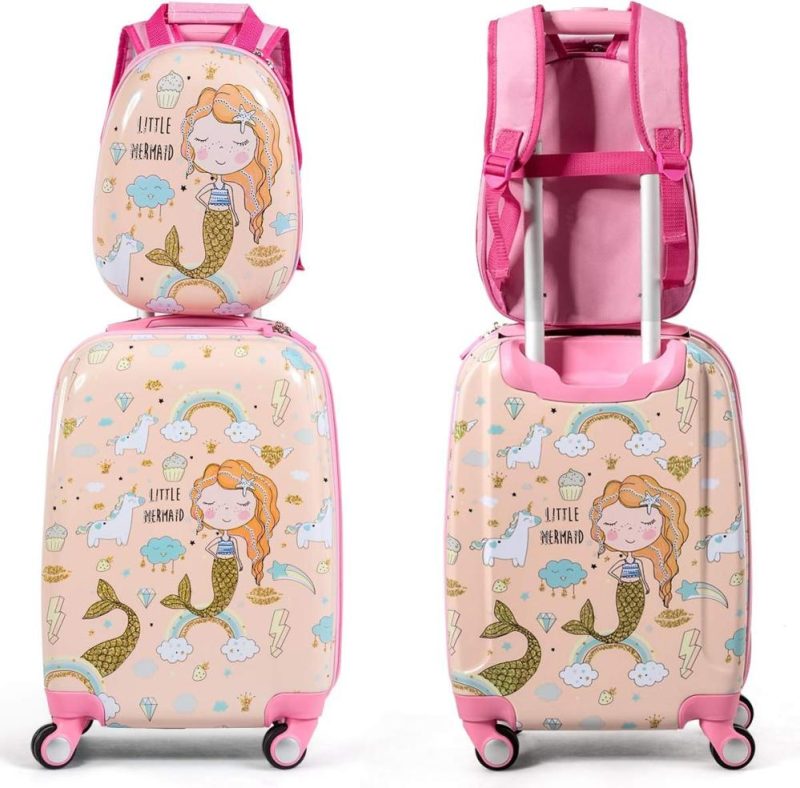 Kids’ Luggage | 2 Pcs Kids Carry On Luggage Kids' Luggage Kids' Luggage