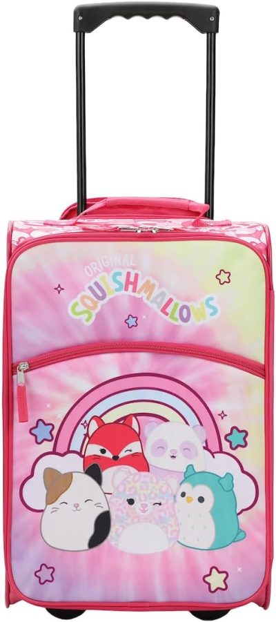 Kids’ Luggage | Adorable Pink Squishmallows Youth 18 Inch Travel Pilot Case Carry-On Luggage Kids' Luggage Kids' Luggage