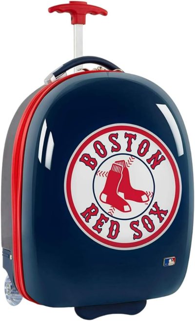 Kids’ Luggage | Boston Red Sox Officially Licensed Boy’s 18" Carry-On Wheeled Luggage Kids' Luggage Kids' Luggage