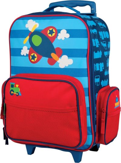 Kids’ Luggage | Boys Airplane Classic Rolling Luggage, Airplane, 14.5 X 6.5 18 Us Kids' Luggage Kids' Luggage