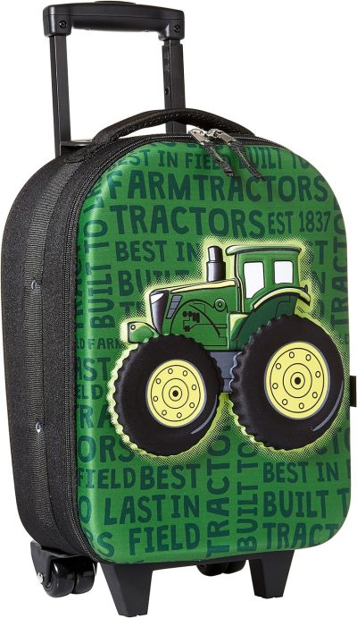 Kids’ Luggage | Boy’s Roller Bag, Green, One Size Kids' Luggage Kids' Luggage