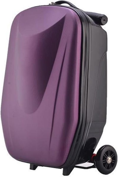 Kids’ Luggage | Gdlhy Scooter Suitcase Carry On Hardshell Ride On Suitcase Scooter For Kids Age 4-15, Multifunctional Ride On Lightweight Kids Luggage With Wheels(Size:Purple) Kids' Luggage Kids' Luggage