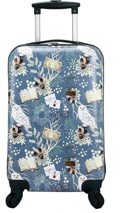 Kids’ Luggage | Harry Potter Hedwig 20 Inch Blue Carry-On Luggage With Rolling Wheels Kids' Luggage Kids' Luggage