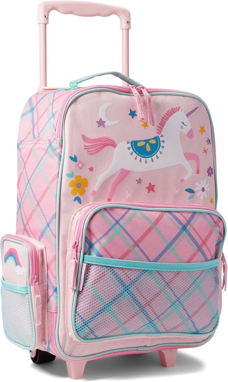 Kids’ Luggage | Kids’ Classic Rolling Luggage, Pink Unicorn, One Size Kids' Luggage Kids' Luggage