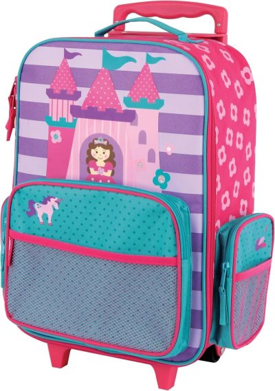 Kids’ Luggage | Kids’ Classic Rolling Luggage, Princess/Castle, One Size Kids' Luggage Kids' Luggage