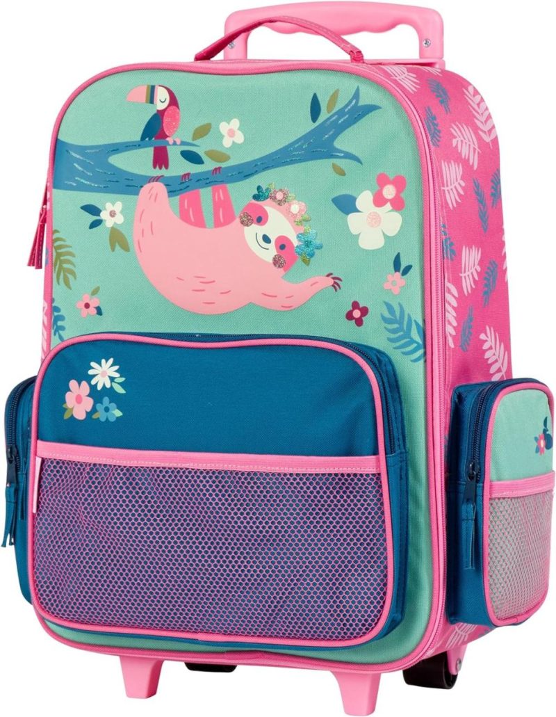 Kids’ Luggage | Kids Classic Rolling Luggage, Sloth, One Size Kids' Luggage Kids' Luggage