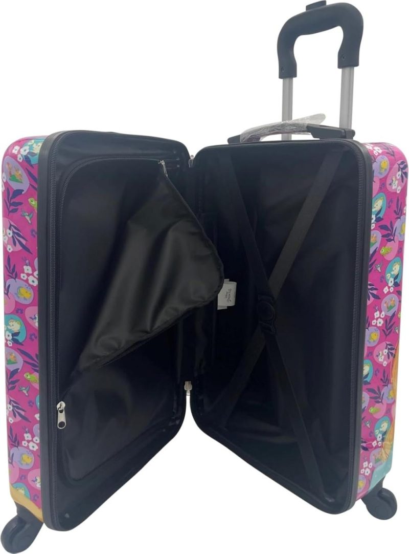 Kids’ Luggage | Kids Licensed Hard-Side 20" Spinner Luggage Lightweight Carry-On Suitcase (Princess) Kids' Luggage Kids' Luggage