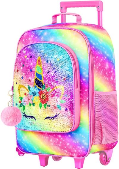 Kids’ Luggage | Kids Luggage For Boys And Girls, Cute Dinosaur Unicorn Rolling Wheels Suitcase For Toddler Children Kids' Luggage Kids' Luggage