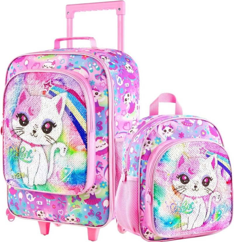 Kids’ Luggage | Kids Luggage For Boys Girls, Cute Rolling Wheels Suitcase For Toddler, Children Travel Carry On Suitcase Kids' Luggage Kids' Luggage