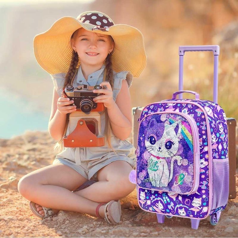 Kids’ Luggage | Kids Luggage For Boys Girls, Cute Rolling Wheels Suitcase For Toddler, Children Travel Carry On Suitcase Kids' Luggage Kids' Luggage