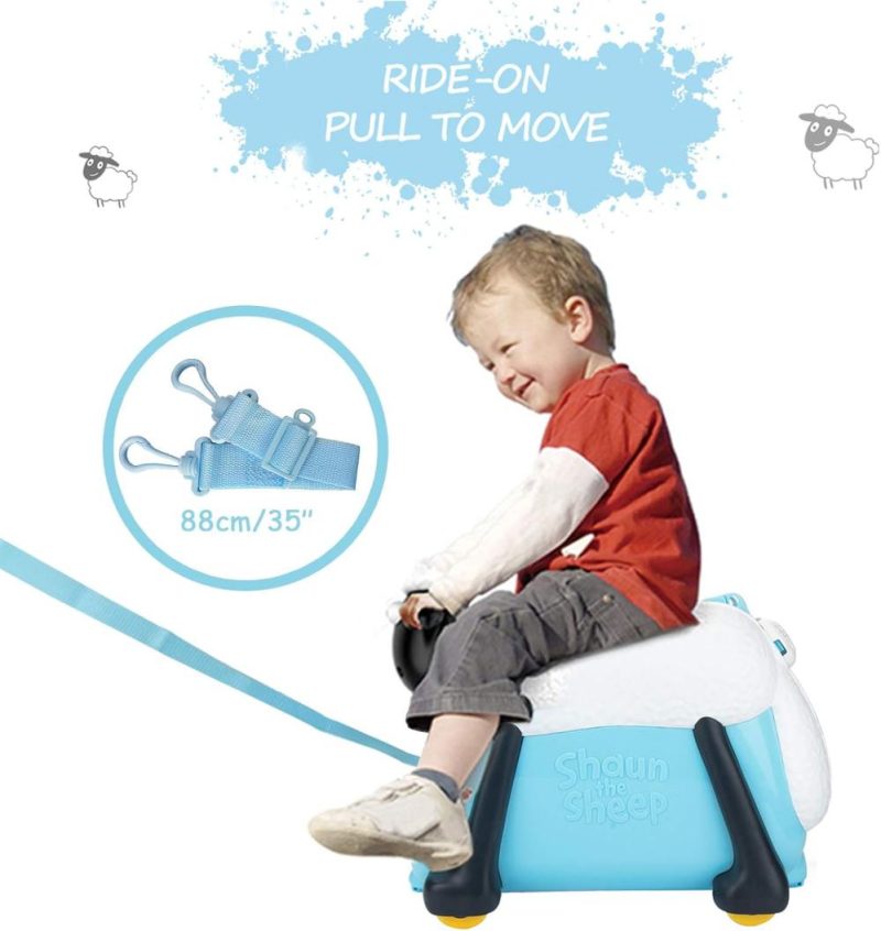 Kids’ Luggage | Kids Ride-On Suitcase Carry-On Luggage Kids' Luggage Bluenew