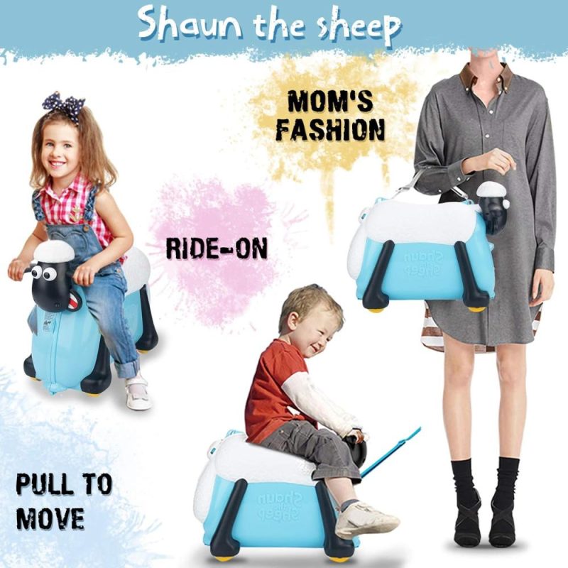 Kids’ Luggage | Kids Ride-On Suitcase Carry-On Luggage Kids' Luggage Bluenew