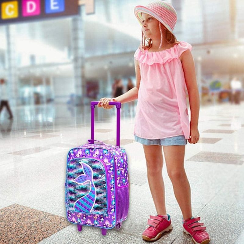 Kids’ Luggage | Kids Suitcase With Wheels For Girls And Boys, Rolling Carry On Luggage For Toddler Children Kids' Luggage Kids' Luggage