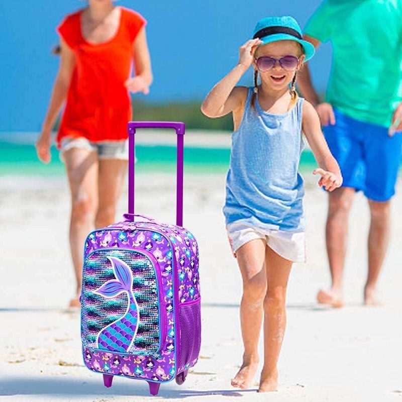 Kids’ Luggage | Kids Suitcase With Wheels For Girls And Boys, Rolling Carry On Luggage For Toddler Children Kids' Luggage Kids' Luggage