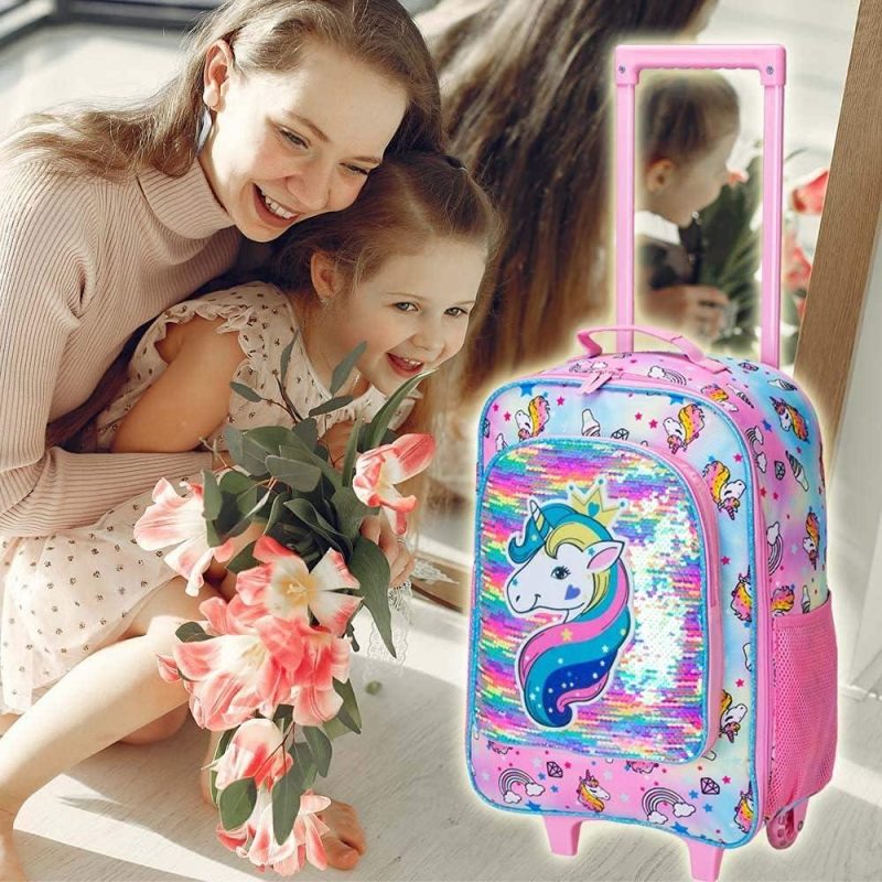 Kids’ Luggage | Kids Suitcase With Wheels For Girls And Boys, Rolling Carry On Luggage For Toddler Children Kids' Luggage Kids' Luggage