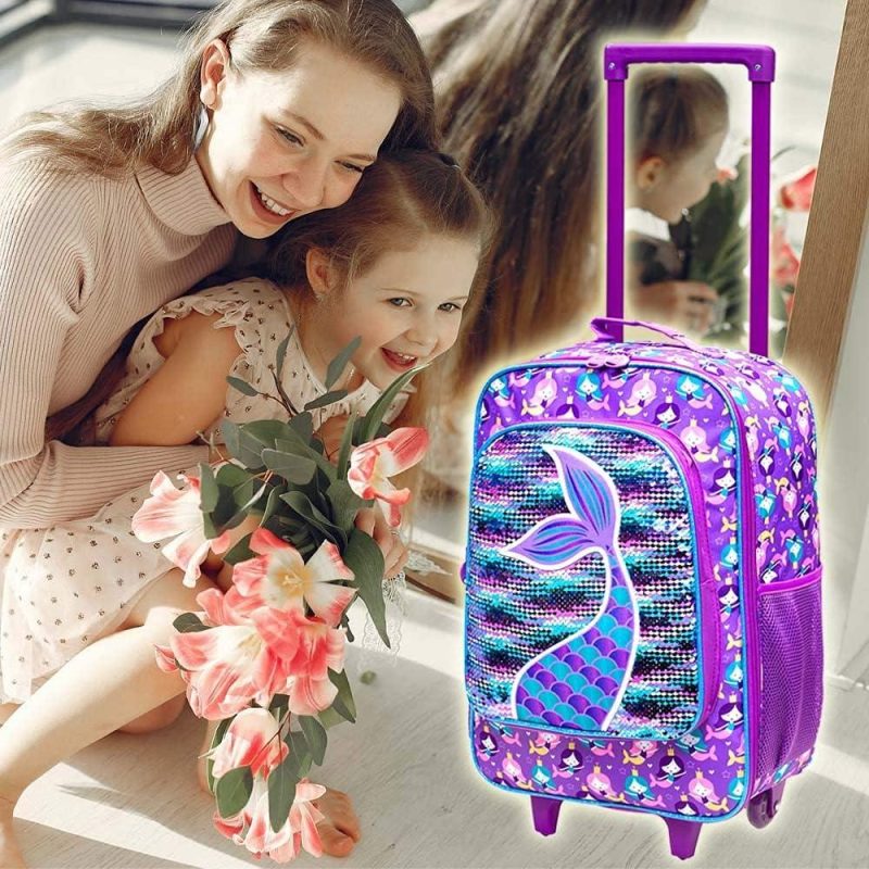 Kids’ Luggage | Kids Suitcase With Wheels For Girls And Boys, Rolling Carry On Luggage For Toddler Children Kids' Luggage Kids' Luggage