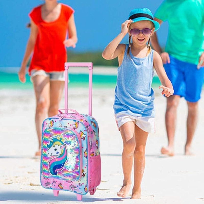 Kids’ Luggage | Kids Suitcase With Wheels For Girls And Boys, Rolling Carry On Luggage For Toddler Children Kids' Luggage Kids' Luggage