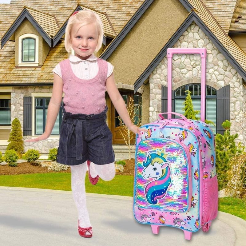 Kids’ Luggage | Kids Suitcase With Wheels For Girls And Boys, Rolling Carry On Luggage For Toddler Children Kids' Luggage Kids' Luggage